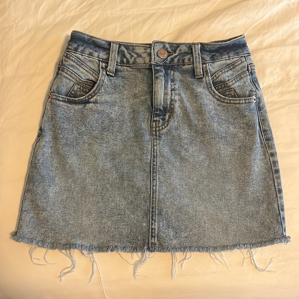 Wild fable, denim mini skirt, size 00